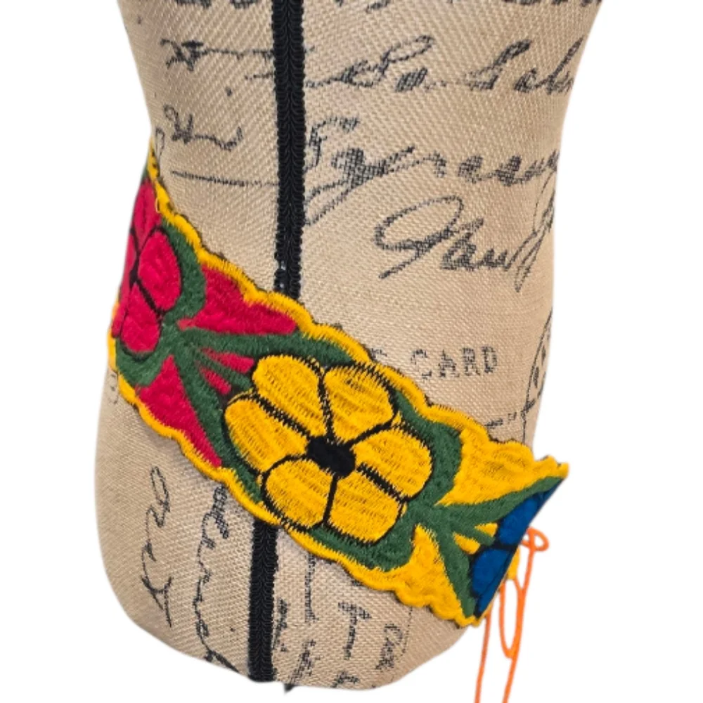 Colorful Fiesta Floral Embroidered‎ Belt